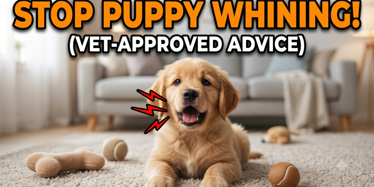 How to Stop Puppy Whining