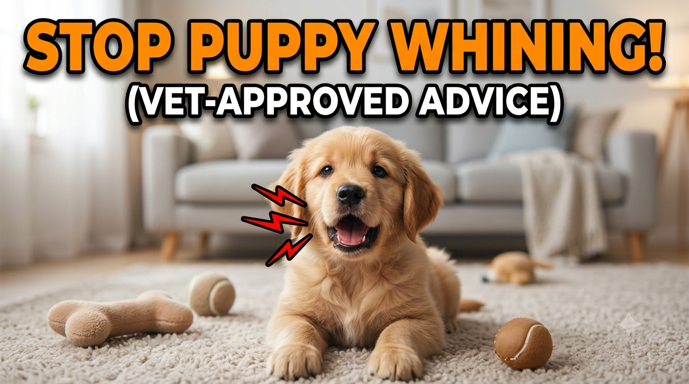 How to Stop Puppy Whining