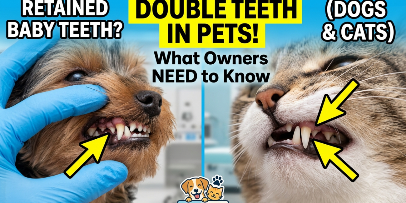 Retained Deciduous Teeth in Dogs and Cats