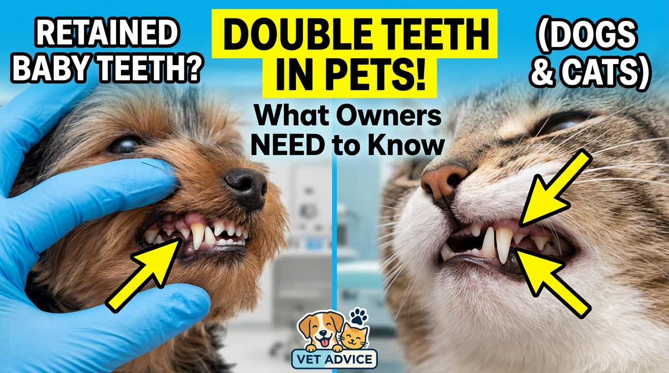 Retained Deciduous Teeth in Dogs and Cats