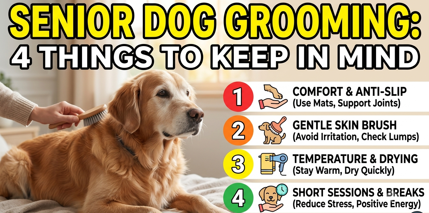 Senior Dog Grooming