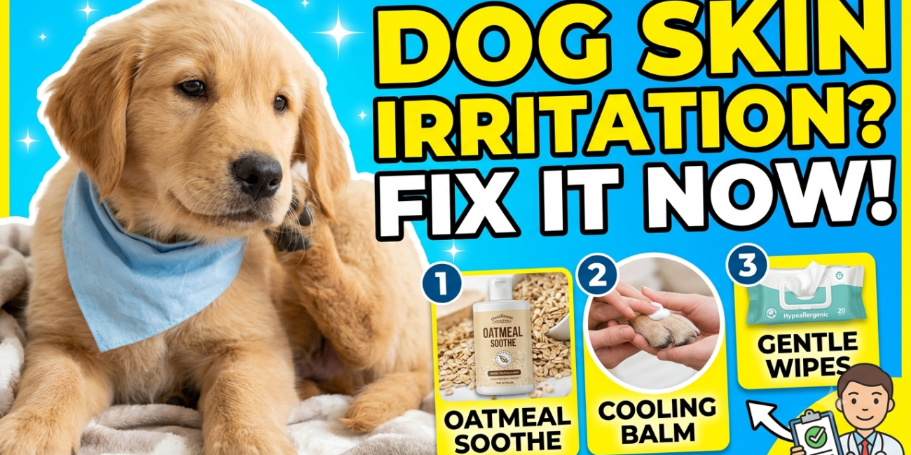 Tips for Treating Dog Skin Irritation After Grooming