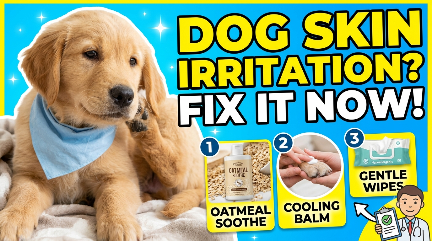Tips for Treating Dog Skin Irritation After Grooming