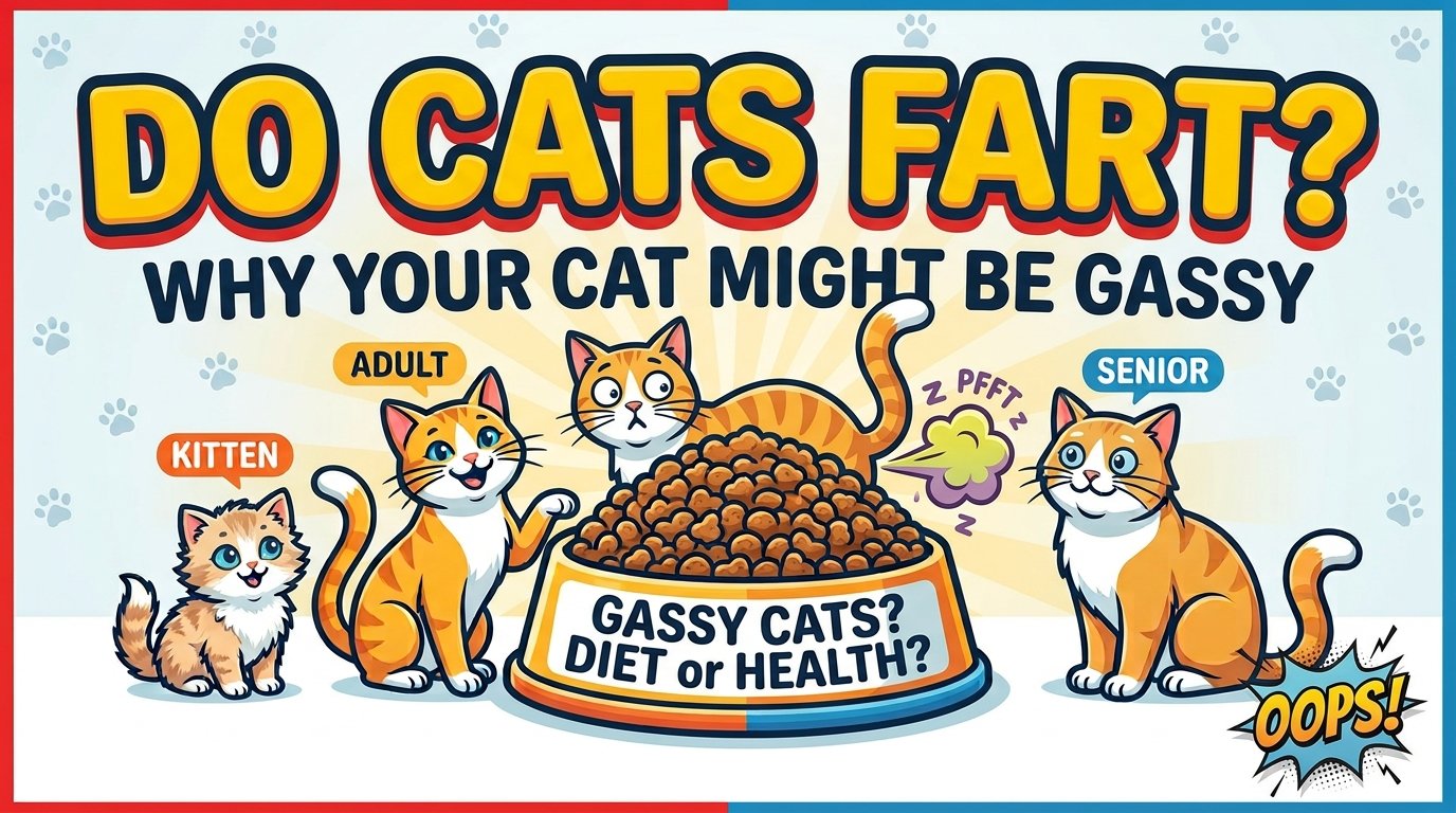 Why Your Cat Might Be Gassy