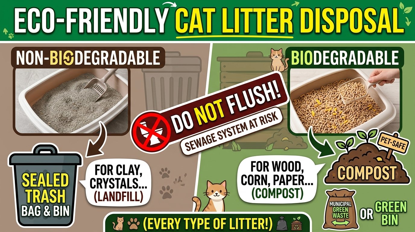 A clean, natural environment symbolizing eco-friendly pet care