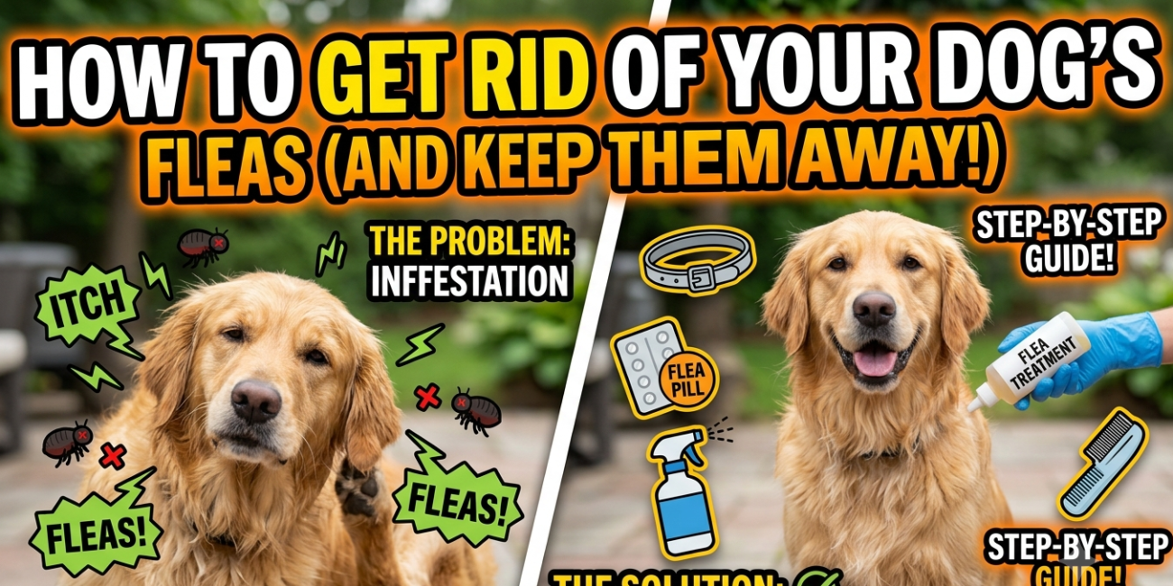 Get Rid of Your Dog’s Fleas and Keep