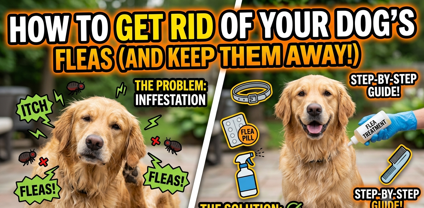 Get Rid of Your Dog’s Fleas and Keep