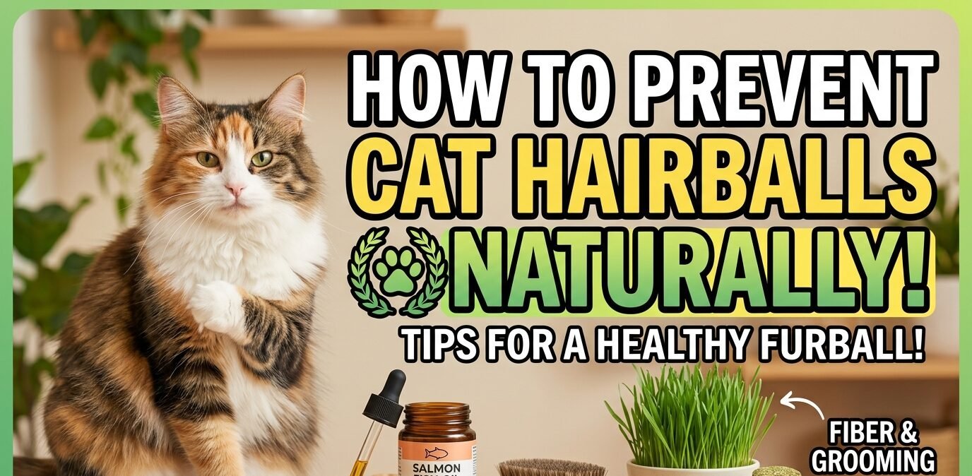 How to Prevent Hairballs in Cats Naturally