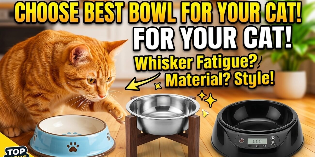 How to choose best bowl for your cat
