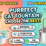 How to choose the purrfect cat water fountain