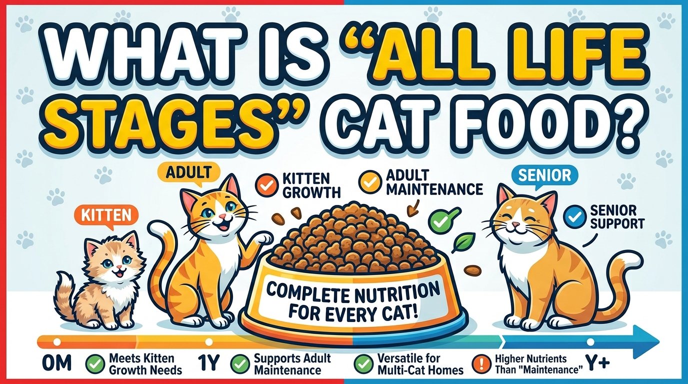 A multi-cat household with an adult cat and a kitten eating near each other