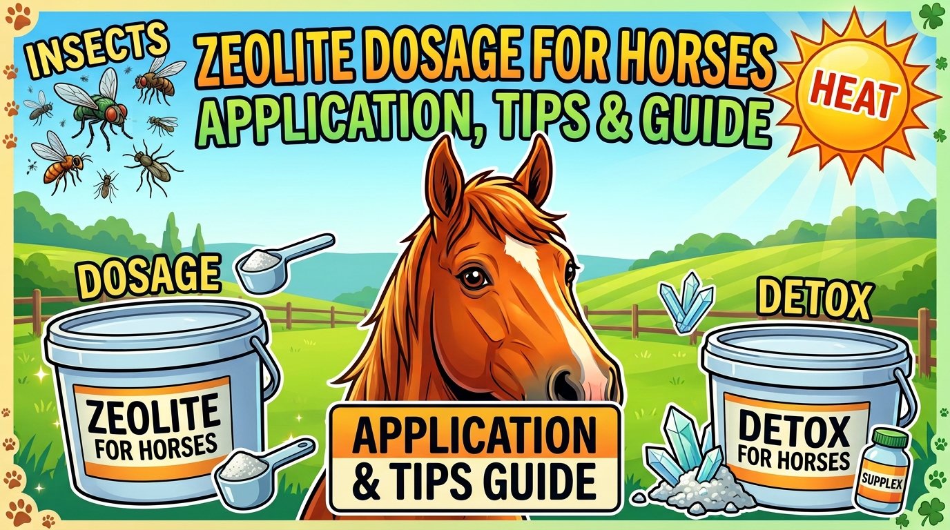 Zeolite dosage for horses