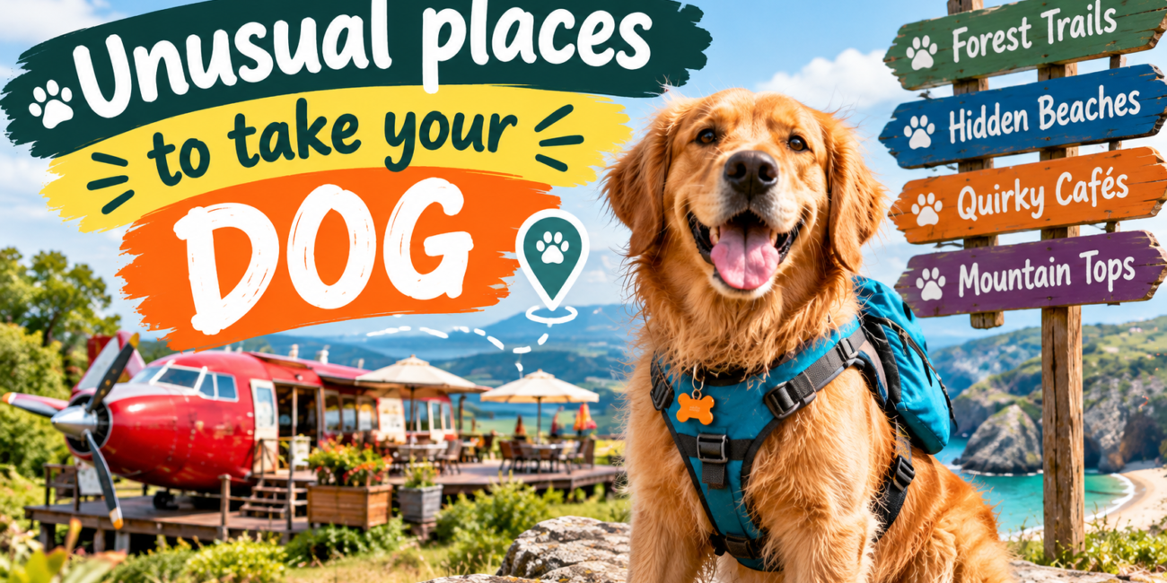 Unusual places to take your dog
