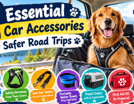 7 Essential Dog Car Accessories for Safer Road Trips