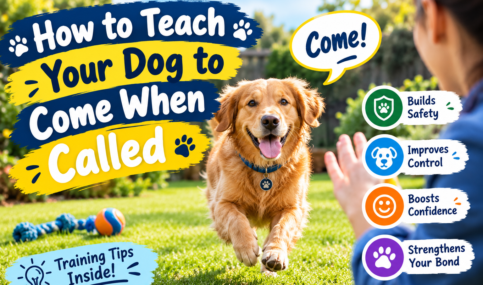 How to Teach Your Dog to Come When Called