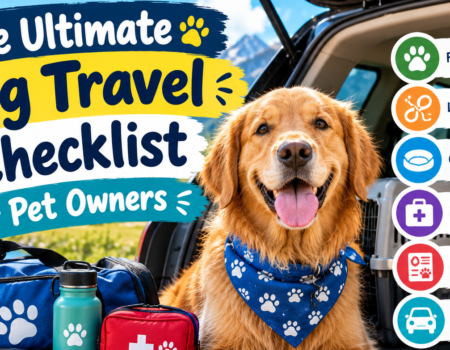 The Ultimate Dog Travel Checklist for Pet Owners