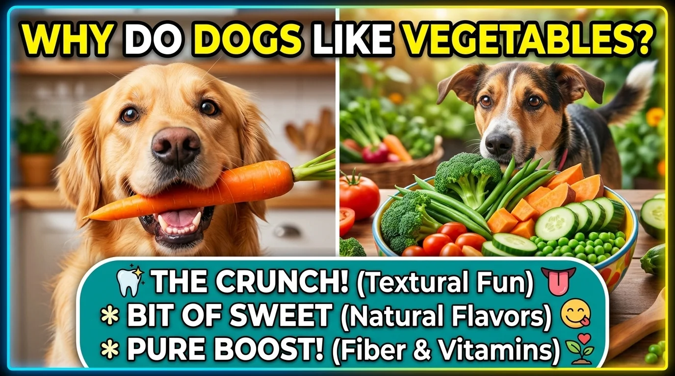 A healthy dog looking excitedly at a bowl of fresh vegetables